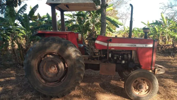 Trator 290 ano 94 com grade 14 discos