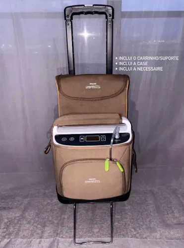 Concentrador de Oxigênio Portátil SimplyGo da Philips + Bateria extra