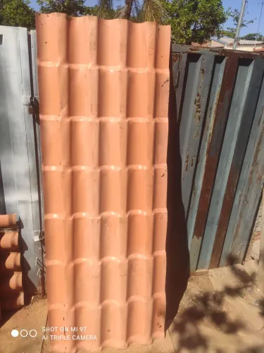 Telhas PVC usadas , fazer coberturas
