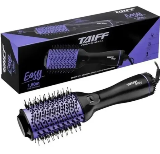 Escova Secadora Taiff Easy 1200W 127V - Nova, Nunca Usada