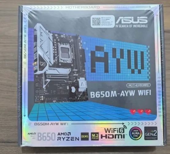 Asus b650m placa mãe LACRADA