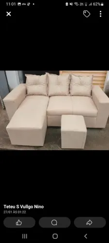 Sofá direto da fábrica promoção 