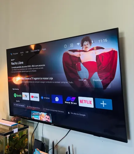 SMART TV PHILIPS 55 polegadas 4k EXCELENTE