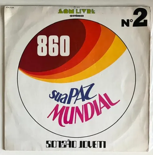 LP VINIL Sua Paz Mundial - Sonzão Jovem Nº 2 - Coletânea