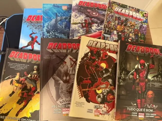 Deadpool Nova Marvel Coleção Completa (capa dura)