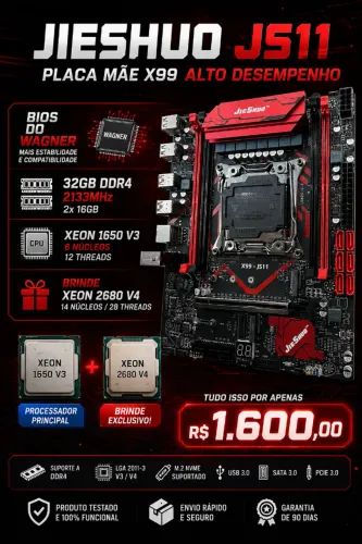 Kit xeon 32Gb de ram ddr4