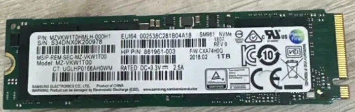 Nvme 1tb samsung