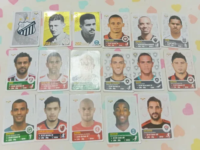 Figurinhas Brasileirao 2013