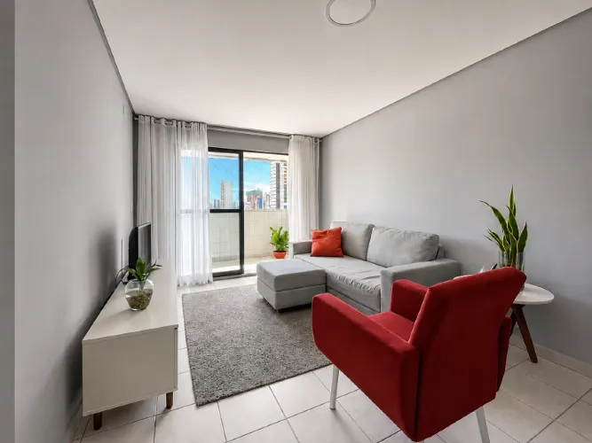 Apartamento à venda, 3 quartos, 1 suíte, 1 vaga, Manaíra - João Pessoa/PB