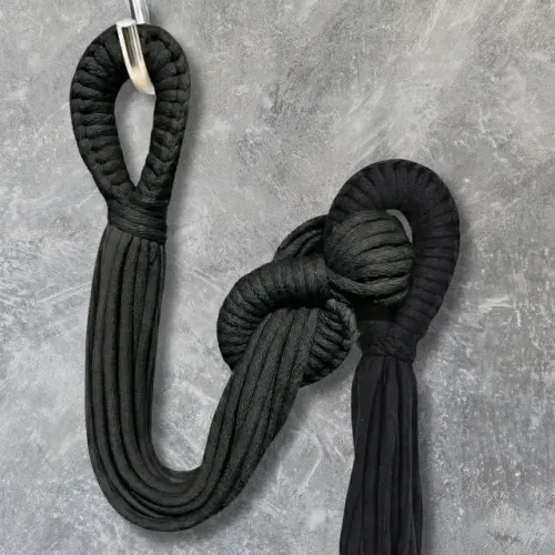 Par Extensor Corda 60cm Rede Dormir E Cadeira 100% Algodão