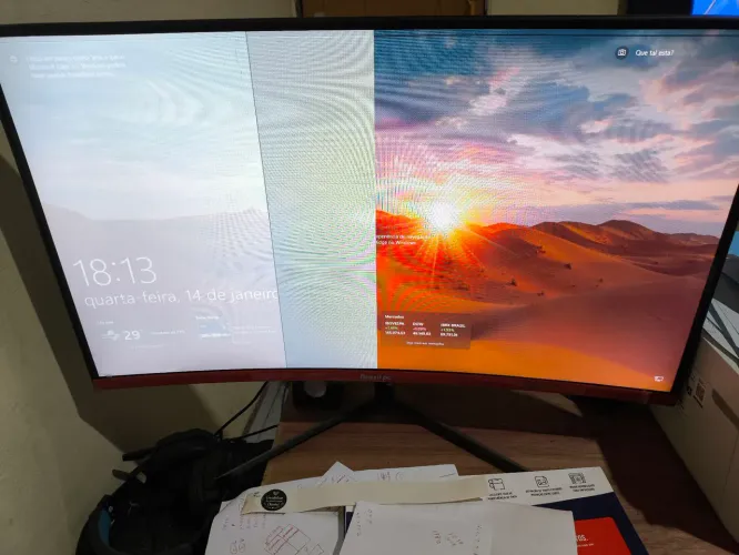 Dois Monitores Com Defeito (Envie sua proposta)