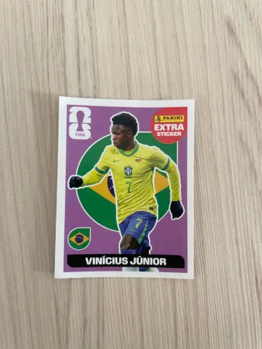 Vini Jr legend regular 2026, figurinha