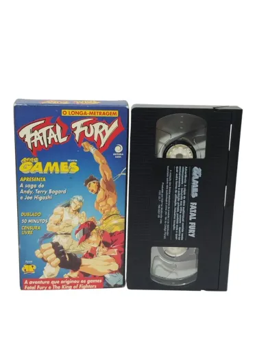 VHS Fatal Fury Ação Games 