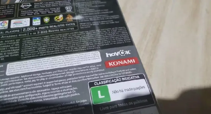 CD do jogo PES 2016 para xbox 360 original