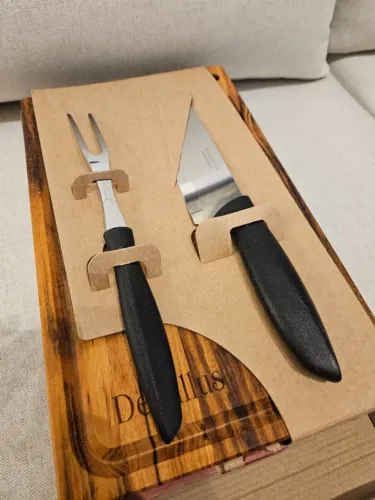 Kit Churrasco com tábua, faca e garfo - Tramontina