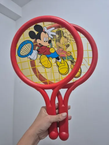 Par de raquetes do Mickey Mouse Vintage Disney