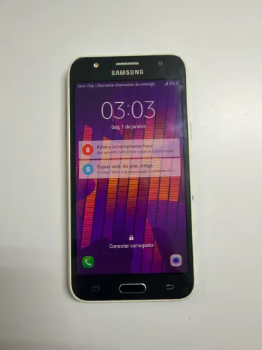 Galaxy J5 16Gb Memória (Usado sem Caixa e Carregador)