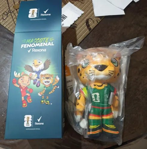 Rexona Mascote Copa do Mundo Onça Zayu