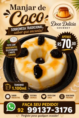 ?Deliciosas sobremesas Pudins?