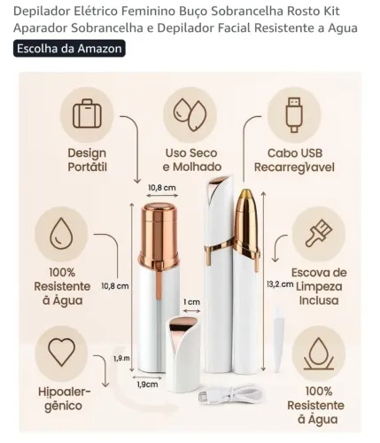 Caneta depiladora
