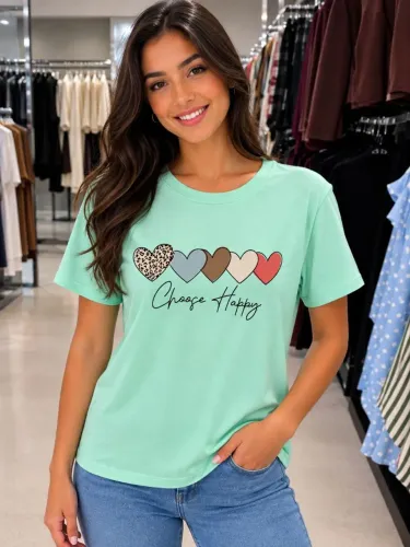 4 T-shirt camiseta de visco Lycra tamanho único