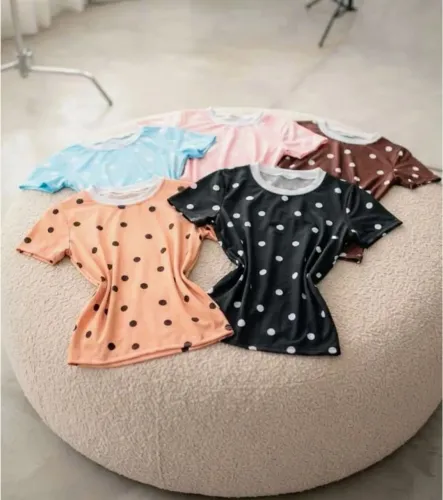 Blusa Feminina Poá. Tamanho Único