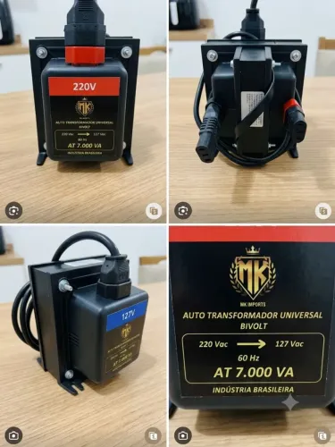 Auto Transformador 7000VA (Potente!) - Ar Condicionado, Geladeira 110v em 220v