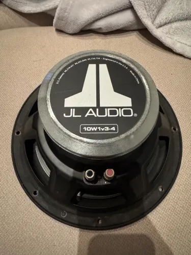 Subwoofer Grave JL Áudio 10w1v3-4 com tela original JL