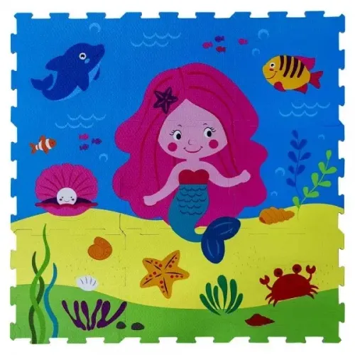 Tapete Emborrachado Infantil LP-9674 (88 x 88 cm)