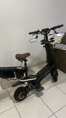 Scooter elétrica 800w off road com upgrade
