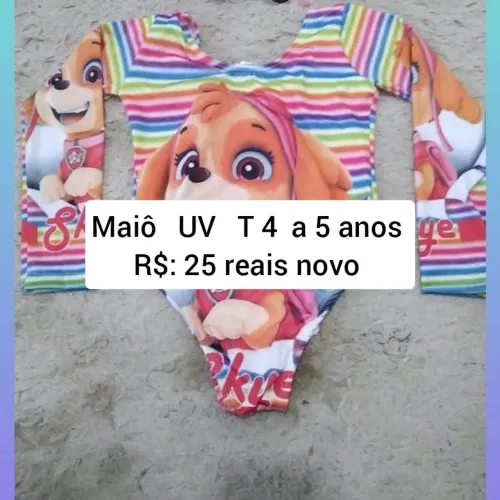 Repasso lote de Maiô UV infantil Por 200 reais