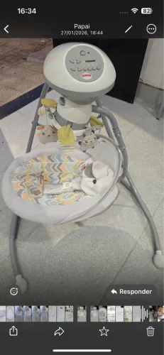 Cadeira de Balanço Fisher Price