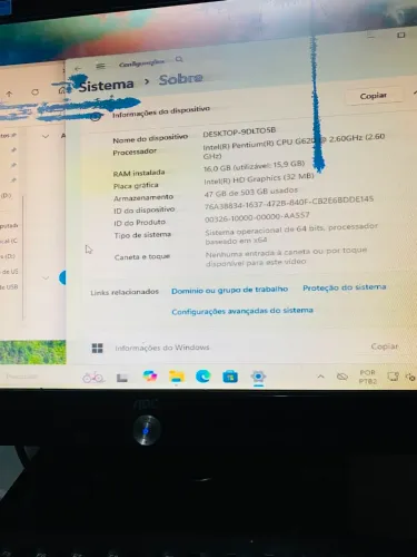 Vendo ou troco pc