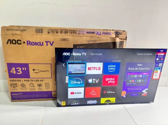 Vendo tv 43 polegadas smart