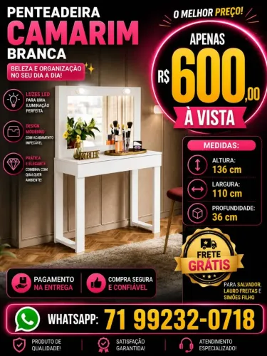 PENTEADEIRA CAMARIM