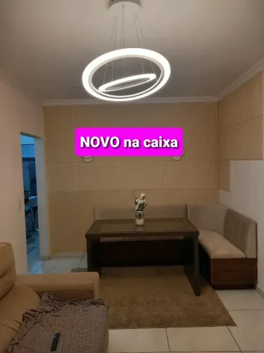 LED Pendente com 2 Aros luz 3000K