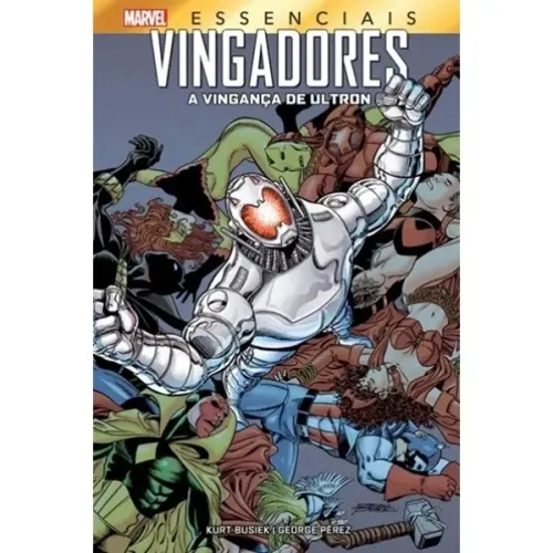HQ PANINI VINGADORES - A VINGANÇA DE ULTRON (MARVEL ESSENCIAIS)