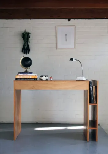 Mesa de escritório, mesa de trabalho estilo escandinavo