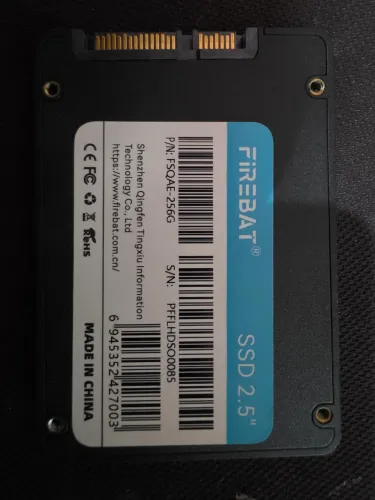 Ssd 256 gigas ssd