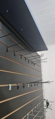 Ganchos para painel canaletado