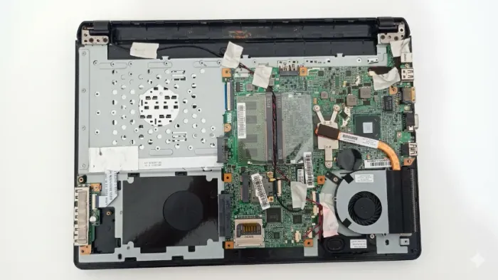 Placa Mãe Notebook CCE Ultra Thin N325 + Processador + RAM (Testada)