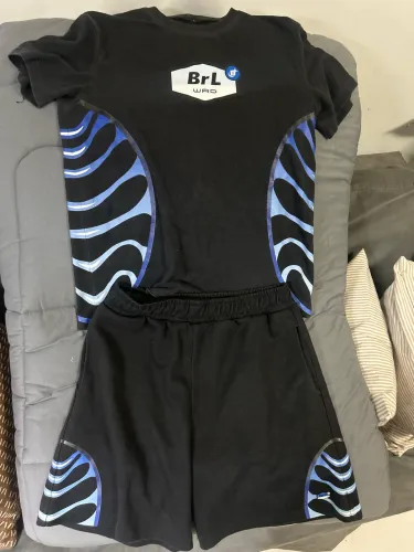 CONJUNTO BRL DE RUA AZUL