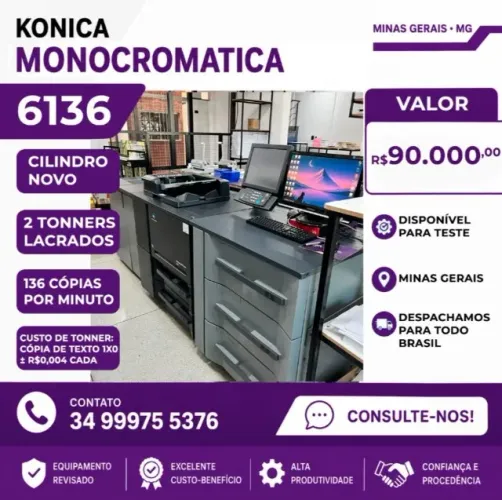 Konica monocromatica 6136