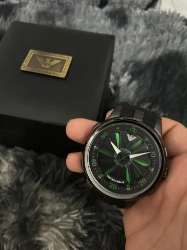 Relógio Emporio Armani + Caixa - Nunca Usado