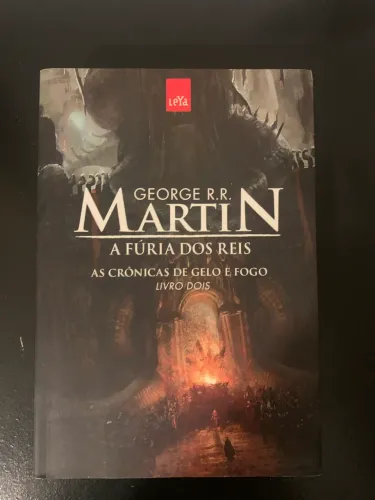 Livro game of thrones a fúria dos reis ( páginas amarelas)