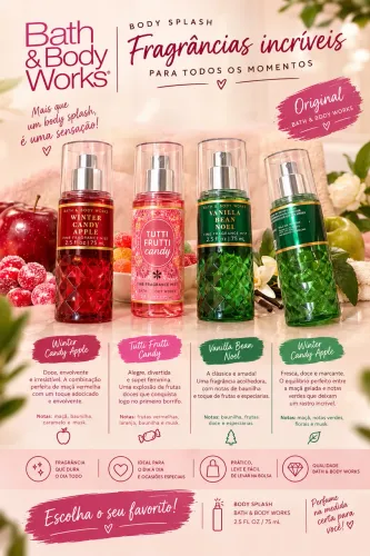 Body splash Bath Body Works