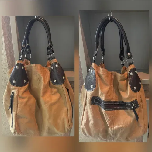 Bolsa em couro legítimo