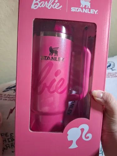 Garrafa Térmica Stanley Barbie 880ml *LEIA A DESCRIÇÃO*