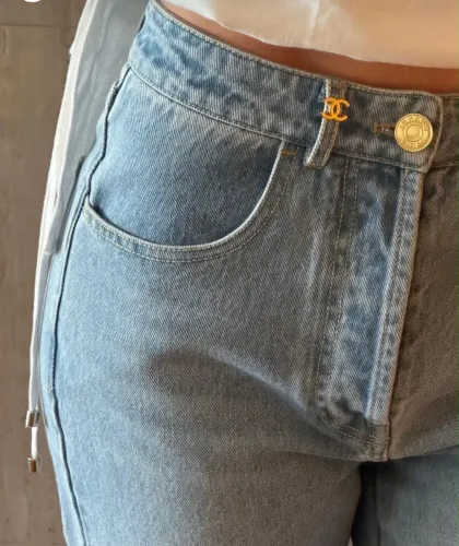 Calça jeans Chanel