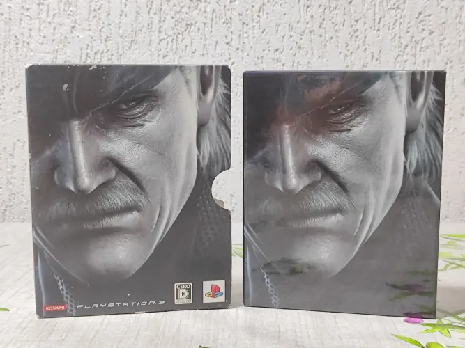 Jogo metal gear solid 4 PS3 edição colecionador 